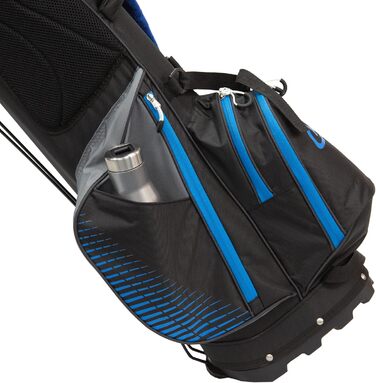 Сумка для гольфу Longridge Super Lite з 8 відділеннями, чорно-червона