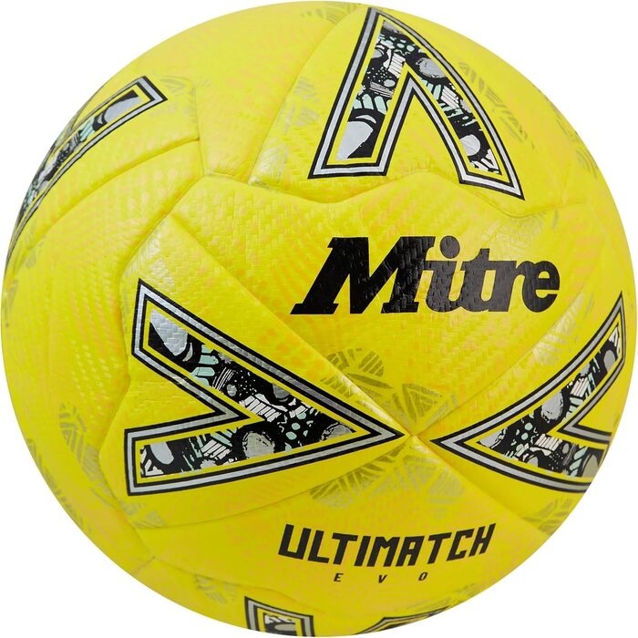 Футбольний м'яч Mitre Ultimatch – покращений контроль м'яча, розмір 5