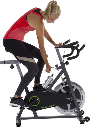 Велотренажер Tunturi Cardio Fit S30 для дому, спінбайк, чорний