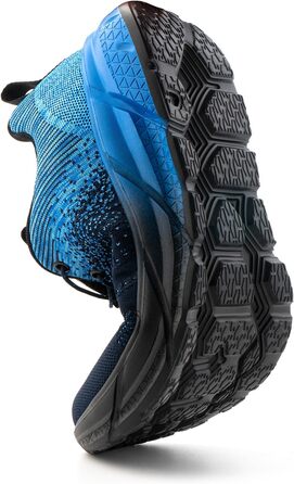 Кросівки Hitmars для чоловіків та жінок: спортивні, для бігу, повсякденні, легкі, дихаючі, чорні та сині, розміри 36-47