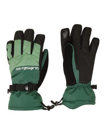 Чоловічі рукавички для холодної погоди Quiksilver Mission Glove, Trekking Green, розмір S
