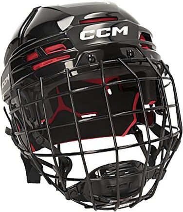 Хокейний шолом CCM Tacks 70 Combo Senior чорний