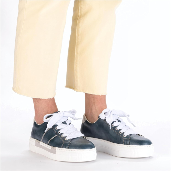 Кросівки жіночі Rieker N4902 сині (36 EU) - зручне взуття для міста