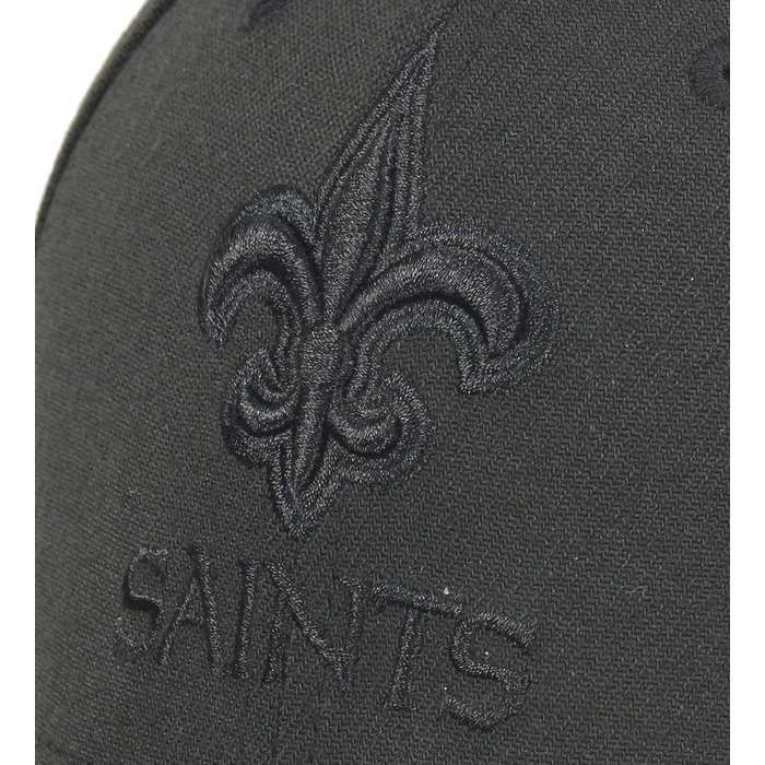 Кепка New Era NFL 39Thirty з логотипом команди Saints, чорна (M-L)