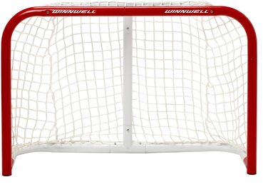 Ворота для хокею Winnwell Heavy Duty Net - міцні, для гри в приміщенні та на вулиці, обладнання для тренувань та ігор з хокейними шайбами