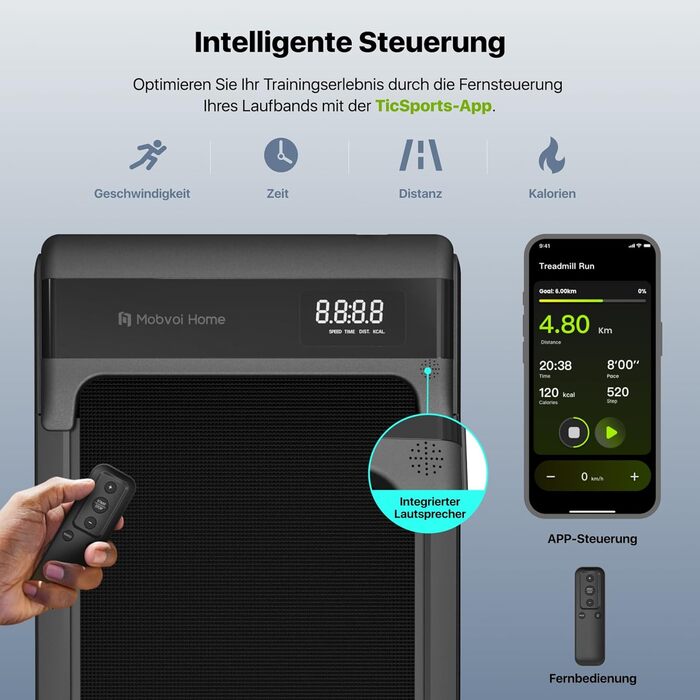 Walking Pad Fit: Компактний біговий тренажер для дому та офісу від Mobvoi (TicSports)
