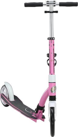 Самокат дитячий та дорослий STAR SCOOTER алюмінієвий, рожевий, колеса 230мм