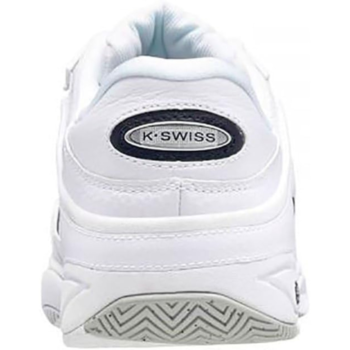 Тенісні кросівки K-Swiss Performance KS TFW DEFIER для чоловіків, білі, з синіми та червоними акцентами, розмір 41.5 EU (164)