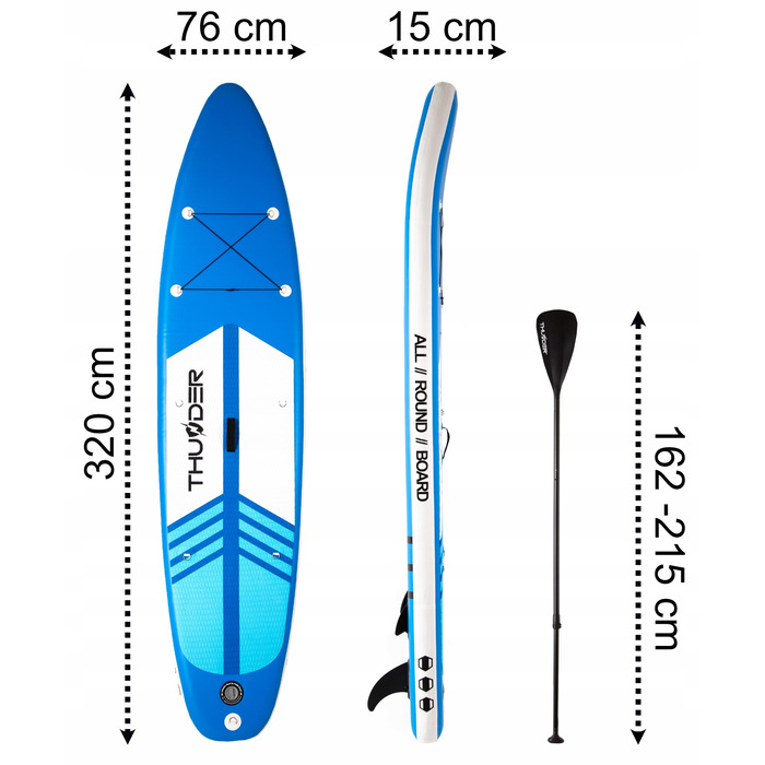 SUP-дошка Thunder SUPBOARD-NIE, 320 см