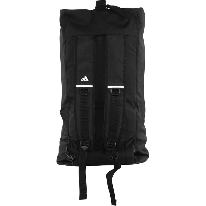 Сумка для тренувань adidas 2-в-1 чорна/біла, 83 л
