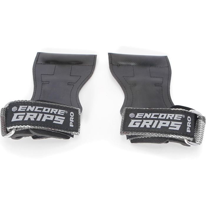 Лямки для силових тренувань та бодібілдингу Grip Pads з технологією обмотки та підтримкою долоні, сірий камуфляж (розмір S)