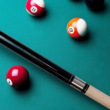 Білярдний кий Winsport Pool Blackstar, 147 см, наконечник 12.5 мм, швидкознімний замок, чорний
