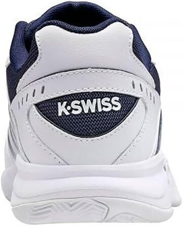 Тенісне взуття K-Swiss Receiver V для чоловіків (42 EU, білий, Peacoat, Silver)