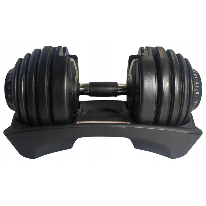 Регульовані чавунні гантелі Life4Fitness 1 x 24 кг