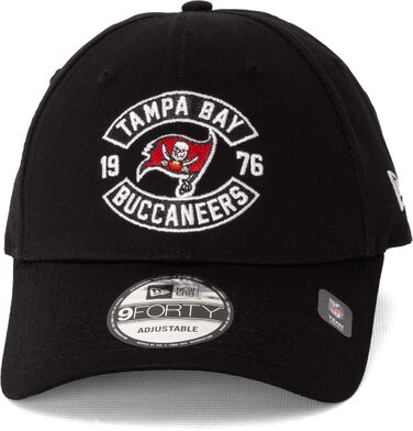 Кепка New Era 9FORTY MLB NBA NFL Limited Edition Tampa Bay Buccaneers чорна