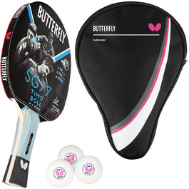 Накладка для настільного тенісу Butterfly Timo Boll SG77, ITTF сертифікат, пан Азія, для хобі та тренувань, тактичним гравцям, ергономічна ручка Smart Grip