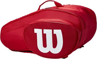 Сумка для паделу Wilson Team, до 6 ракеток, червона