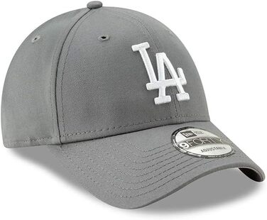 Кепка New Era Los Angeles Dodgers League Essential Grey 9Forty - універсальний розмір