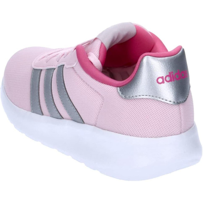 Дитячі кросівки Adidas Lite Racer 3.0 - унісекс, розмір 36 2/3 EU, колір: рожевий, сріблястий