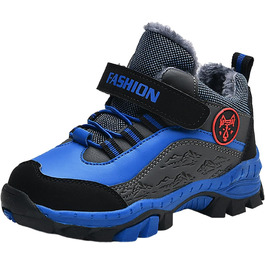 Дитячі кросівки-снейкерси для хлопчиків, теплі зимові кросівки для активного відпочинку, розмір EU 33, блакитні