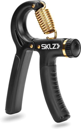 Тренажер для хвату SKLZ Trainer Grip, регульований, чорний, 9–41 кг, універсальний розмір