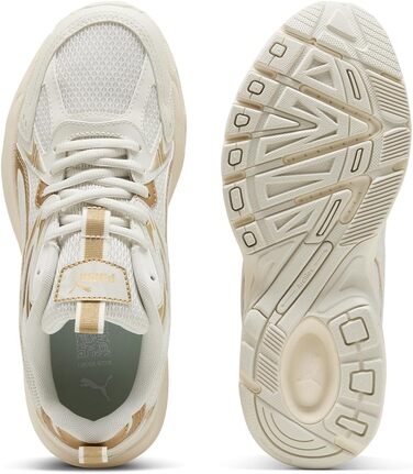 Жіночі кросівки PUMA Milenio Tech Dayinight - Vapor Gray/Puma Gold, 40 EU