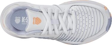 Тенісне взуття K-Swiss Court Express Omni для дівчаток (37 EU, білий, Heather Peach Fuzz)