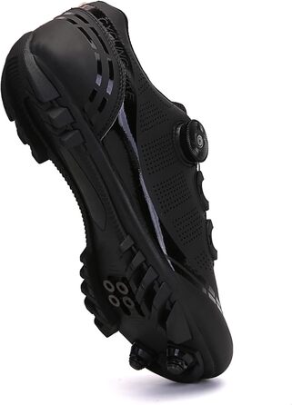 Чоловічі велотуфлі для гірського велосипеда, сумісні з Shimano SPD, 2-болти, MTB, для перегонів та катання на відкритому повітрі, білий/чорний (43 EU)