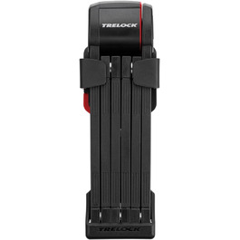 Складаний велосипедний замок TRELOCK FS 380/85 TRIGO, 85 см, з тримачем, рівень безпеки 9, 2 ключі, чорний