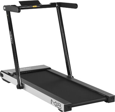 Бігова доріжка MAXXUS M8 електрична 2 к.с. 12 км/год, 125x45 см, Bluetooth, LCD, додаток, складна, тримач для планшета, фітнес для дому та офісу, червона/срібляста/бронзова