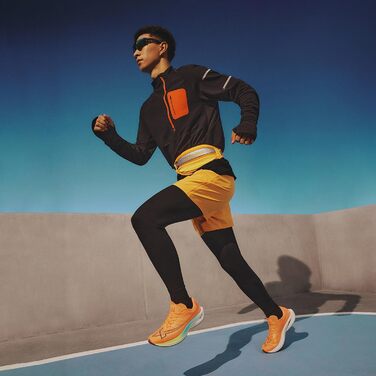 Чоловічі бігові кросівки XTEP One-Piece, літні, сітчасті, дихаючі, з амортизацією, для бігу та спорту (44 EU, флуоресцентний помаранчевий)