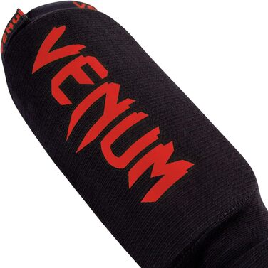 Захисні щитки для гомілки Venum Kontact чоловічі XS чорні/червоні