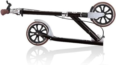 Самокат GLOBBER NL 205 Deluxe, 205 мм, ABEC 7, ручне гальмо, регульований, амортизація, складаний, чорний