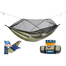 Гамак Amazonas Moskito-Traveller Thermo Ultra-Light з москітною сіткою 2.75x1.4м до 200кг