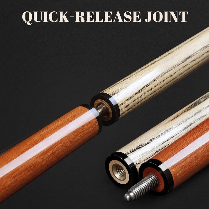 Більярдний кий для розбиття IIQ Heavy Hitter Break Stick, чорний, 21 унція (652 г)