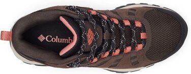 Черевики для жінок Columbia Redmond III Mid WP, водонепроникні, для хайкінгу, розмір 36 EU, Cordovan Dark Coral, 2025