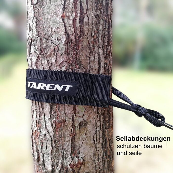 Гамак Tarent Outdoor Ultraleicht для відпочинку на природі, 300 кг, 270x140 см, дихаючий, швидковисихаючий, нейлон, аксесуари для кемпінгу