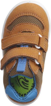 Чоботи RICOSTA для дівчаток та хлопчиків SAM, дитячі черевики для перших кроків, ширина середня, змінна устілка, веганські (20 EU, Curry Hazel 260)