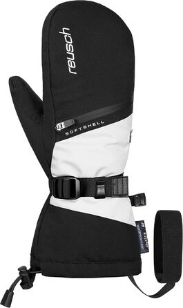 Жіночі рукавиці Reusch Demi R-Tex XT, дуже теплі, водонепроникні, дихаючі, чорні/білі, розмір 8.5