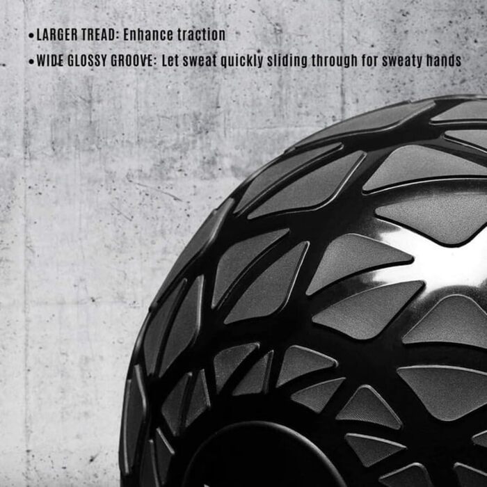 М'яч для ударів Yes4All Medizinball - 4.5-18 кг, чорний, синій, блакитний, помаранчевий, глянцевий - для силових тренувань та фітнесу