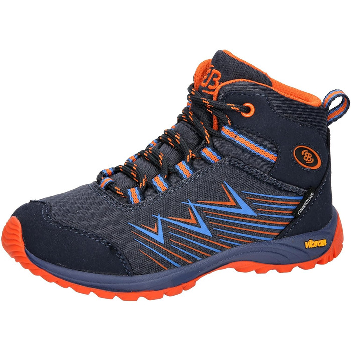 Дитячі кросівки Brütting Chesna HighCross для бігу (31 EU, антрацит, синій, оранжевий)