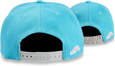 Набір кепок Soubuddy для батька та сина (2 шт), сімейний комплект бейсболок Snapback для дорослих та дітей, сірий та блакитний