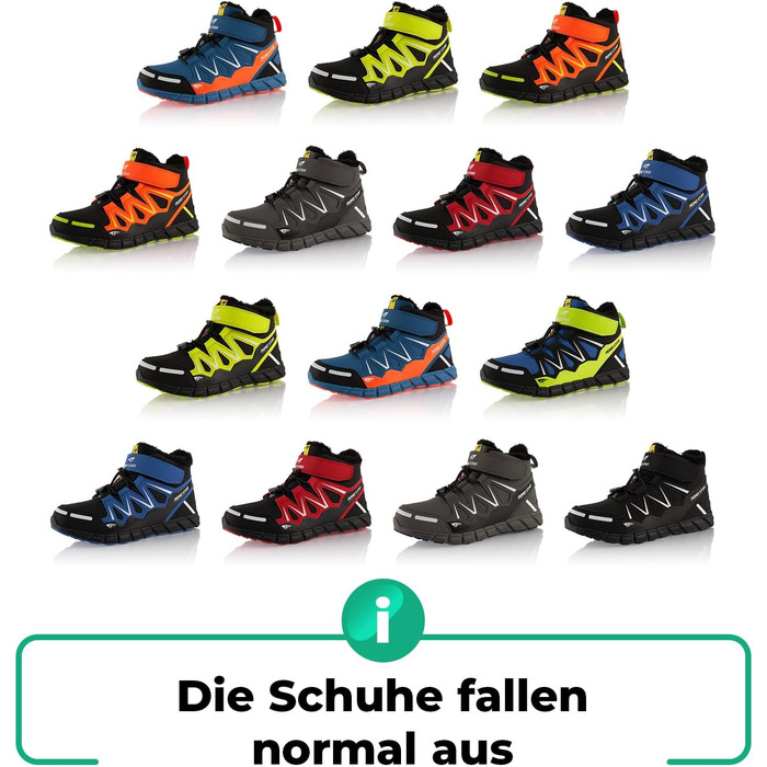 Черевики для піших прогулянок для жінок та чоловіків, теплі зимові черевики, розмір 42 EU, жовтий та чорний