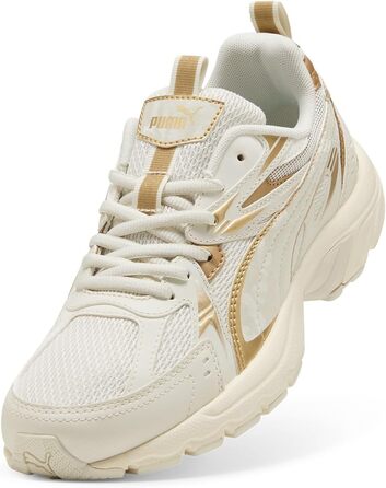 Жіночі кросівки PUMA Milenio Tech Dayinight - Vapor Gray/Puma Gold, 40 EU