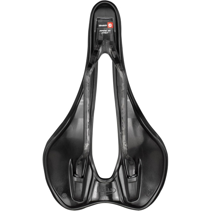 Сідло велосипедне Selle Italia SLR Boost Kit Carbonio Superflow, 145×248 мм, чорне, карбон