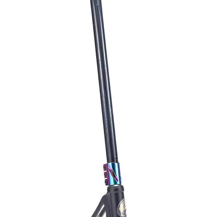 Трюковий самокат STAR SCOOTER Pro Sport 120мм для дітей від 7 років і дорослих, алюмінієвий, чорний/хром, напівпрофесійний