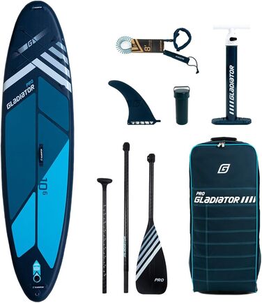 Надувна SUP-дошка Gladiator Pro Campsup для серфінгу, комплект для початківців і досвідчених