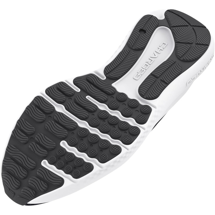 Чоловічі бігові кросівки Under Armour UA Charged Surge 4, чорні (Black Anthracite White), розмір 49.5 EU