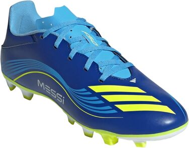 Футбольні бутси Adidas F50 Club для твердого/багатоповерххового поля (39 1/3 EU, Синьо-Жовті)