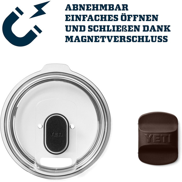 Термос YETI Rambler з кришкою MagSlider, колір Key Lime, 591 мл